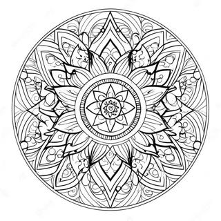 Sacred Geometry Coloring Pages