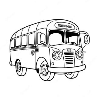 Tayo The Little Bus Coloring Page 39693-31722