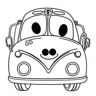 Tayo The Little Bus Coloring Page 39693-31723