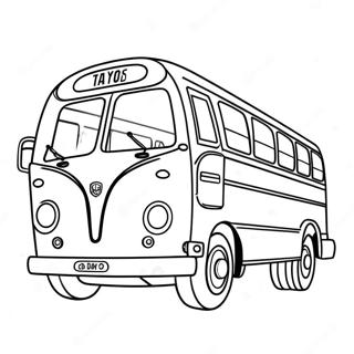 Tayo The Little Bus Coloring Page 39693-31724