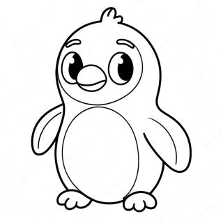 Cute Penguin Coloring Page 41293-32978
