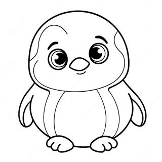 Cute Penguin Coloring Page 41293-32979
