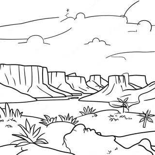 Nevada State Outline Coloring Page 41973-33517