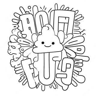 Funny Sayings Quote Curse Words Coloring Page 4206-3480