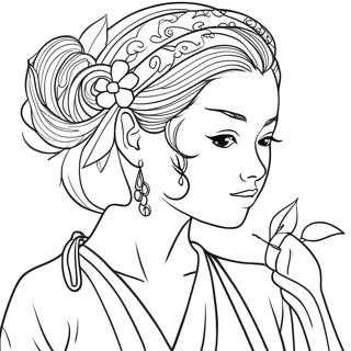 Kanae Coloring Page 42393-33850