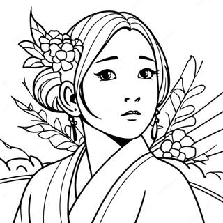 Kanae Coloring Page 42393-33852