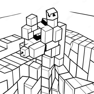 Minecraft Tnt Block Coloring Page 43243-34528
