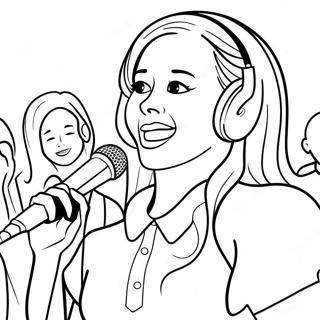 Ms Rachel Singing With Friends Coloring Page 43264-34549