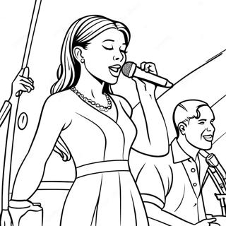 Ms Rachel Singing With Friends Coloring Page 43264-34550