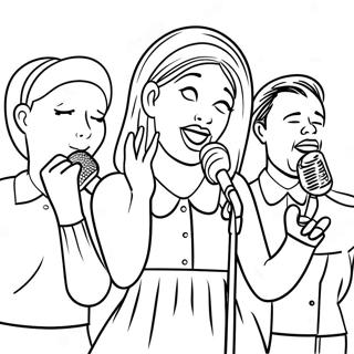 Ms Rachel Singing With Friends Coloring Page 43264-34551