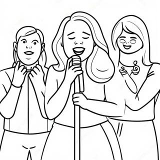 Ms Rachel Singing With Friends Coloring Page 43264-34552