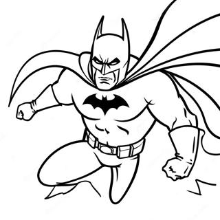 Batman In Action Coloring Page 432-338