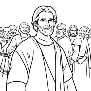 Bible Heroes Coloring Page 43313-34584