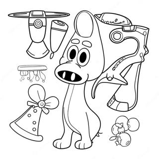 Gumby Coloring Page 43843-35002