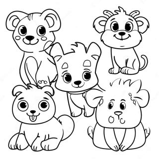 Motivational Animals Coloring Page 442-351