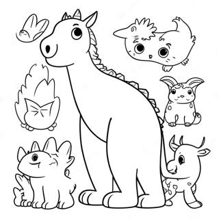 Motivational Animals Coloring Page 442-352