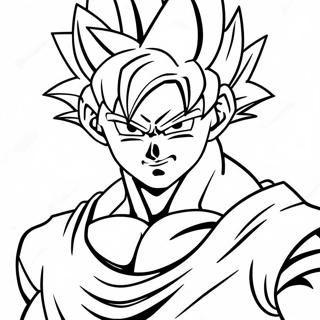 Goku Black Coloring Pages