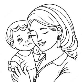 I Love Mommy Coloring Page 45223-36110