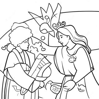 Epiphany Coloring Page 46023-36747