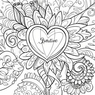 Positive Coloring Pages