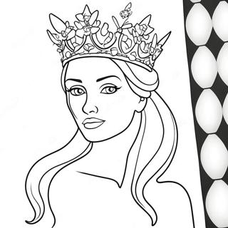 Ice Queen Coloring Page 46953-37479