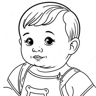 Baby Boy Coloring Page 47143-37634