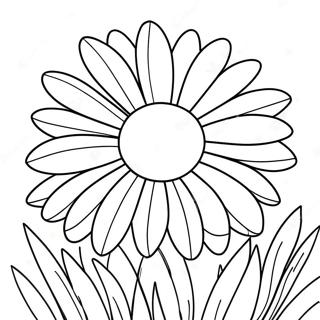 Daisy Flower Coloring Page 471-365