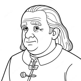 Franklin Coloring Pages