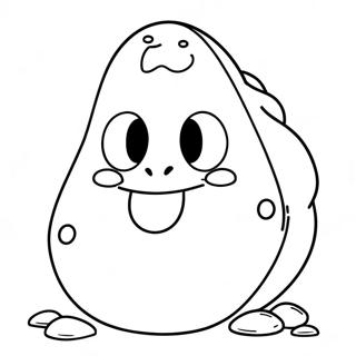 Pou Coloring Page 47863-38207