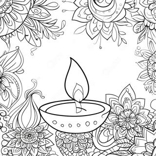 Diwali Coloring Pages