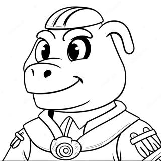 Purdue Boilermakers Mascot Coloring Page 49154-39239