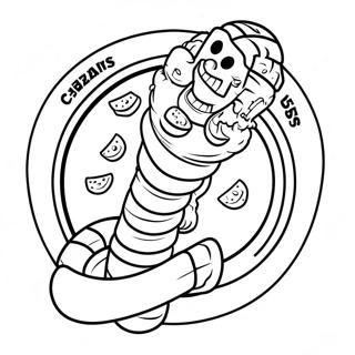 Little Caesars Logo Coloring Page 49203-39274