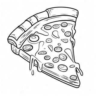 Little Caesars Pizza Slice Coloring Page 49204-39279