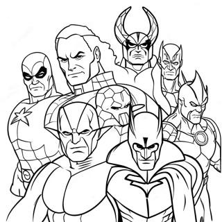 Marvel Villains Coloring Page 49633-39614