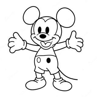 Mickey Mouse Coloring Page 49883-39816