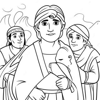 Joseph And His Brothers Coloring Page 50263-40119