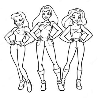 Totally Spies Coloring Page 51573-41161