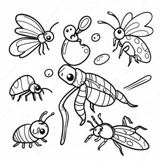 Insect Coloring Page 5236-4296