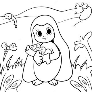 Easter Story Coloring Page 54553-43541