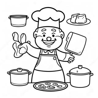 Cooking Coloring Pages