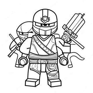 Ninjago Season 7 Coloring Page 56053-44727