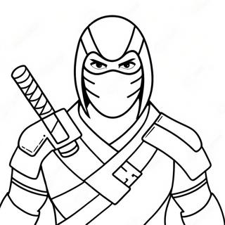 Zane The Ice Ninja Coloring Page 56054-44729