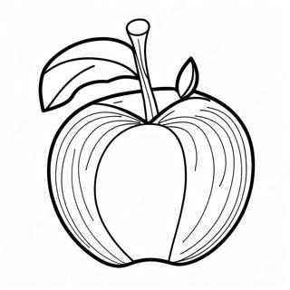 A Is For Apple Coloring Page 56364-44980