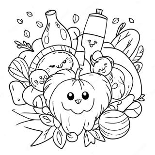 I Am Thankful For Family Coloring Page 5746-4700