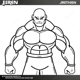 Jiren Coloring Pages