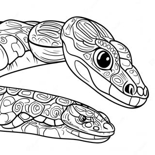 Boa Constrictor Coloring Page 58143-46649