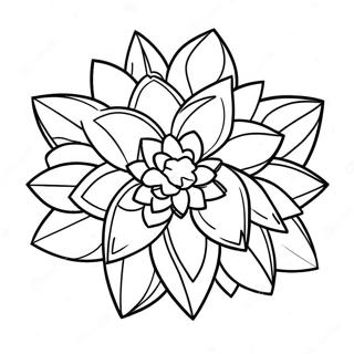 Sparkling Crystal Cluster Coloring Page 582-462