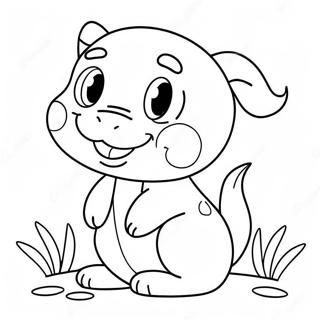 Cute Vanny With A Big Smile Coloring Page 59084-47402