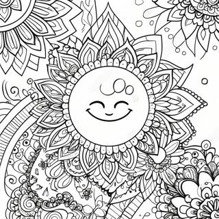 Boho Moon Mandala Coloring Page 60163-48268