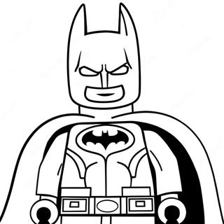 Batman In Lego Style Coloring Page 60234-48327